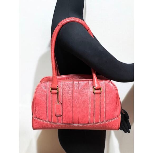 Y2K Coach 10526 Hamilton Pebble Leather Satchel Bag - Picture 6 of 14